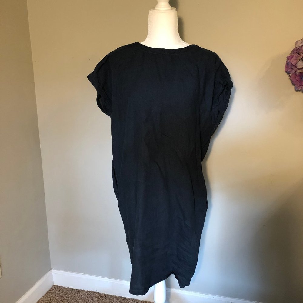 Casual modern linen dress